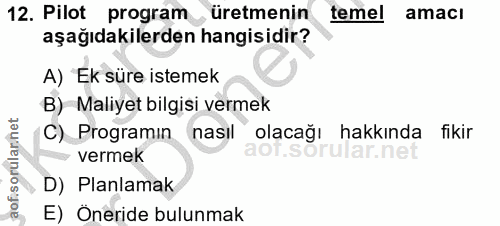 Soru 12
