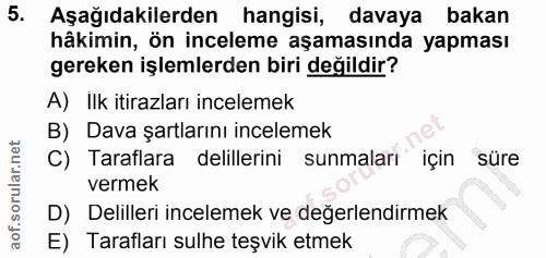 Soru 5