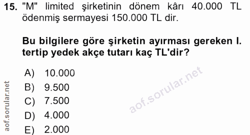 Soru 15