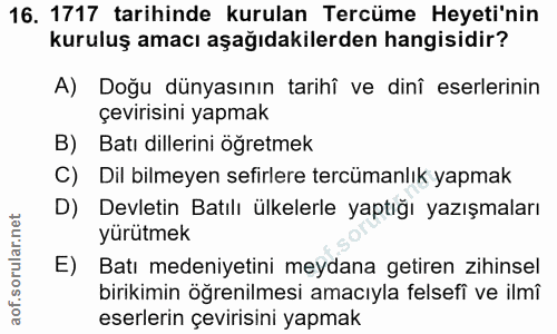 Soru 16