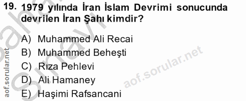 Soru 19