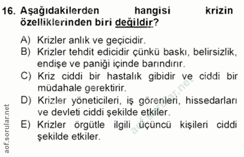 Soru 16