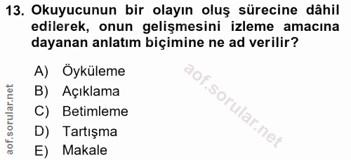 Soru 13