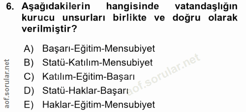 Soru 6