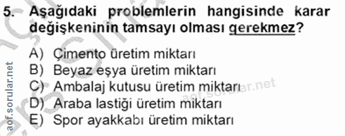 Soru 5