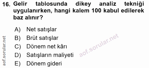 Soru 16