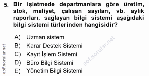 Soru 5