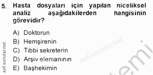 Soru 5