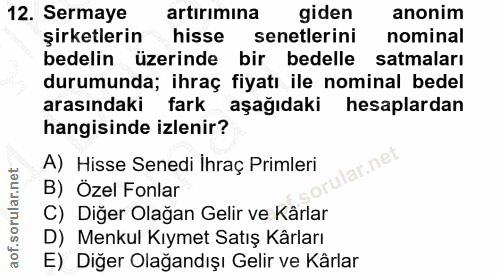 Soru 12