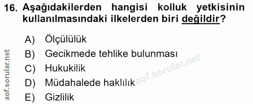 Soru 16