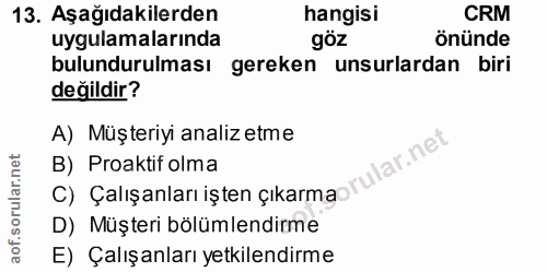 Soru 13
