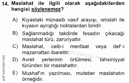 Soru 14
