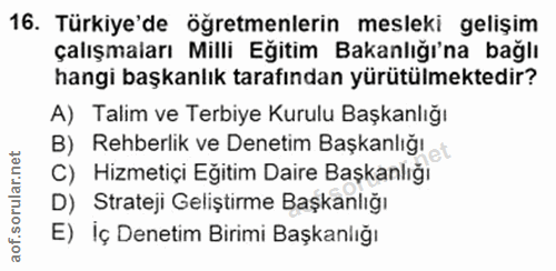 Soru 16