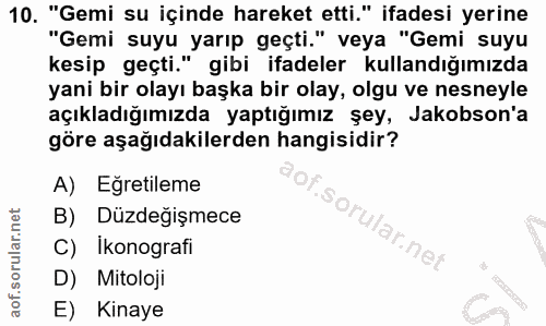 Soru 10