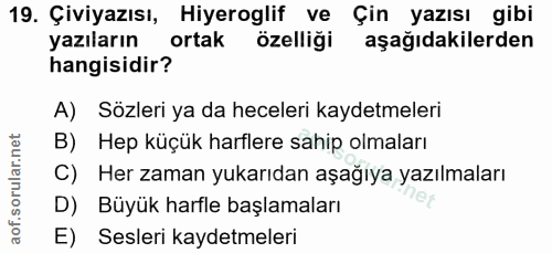 Soru 19