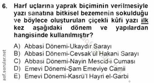 Soru 6