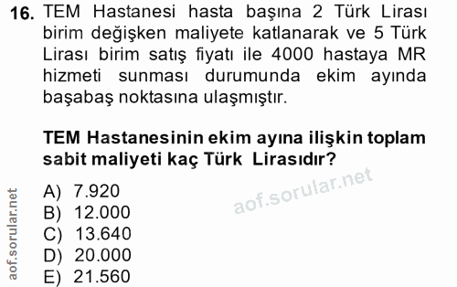 Soru 16