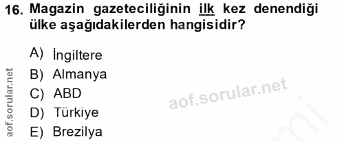 Soru 16