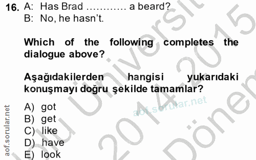 Soru 16