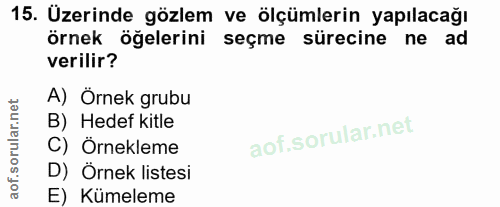 Soru 15
