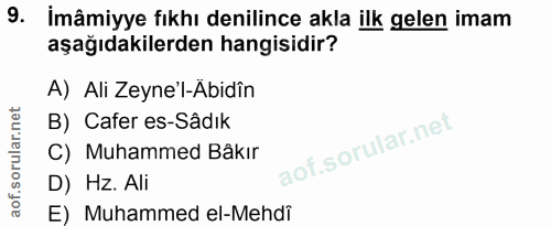 Soru 9