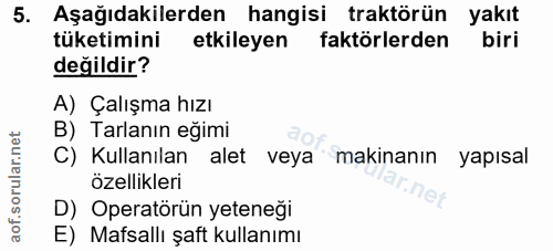 Soru 5