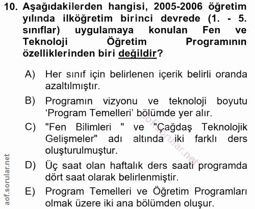 Soru 10