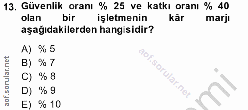 Soru 13