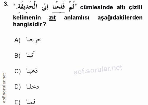 Soru 3