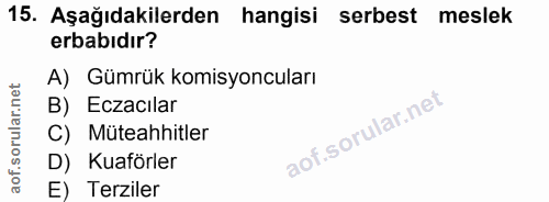 Soru 15