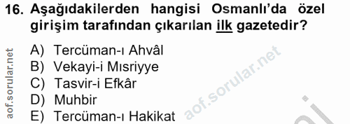 Soru 16