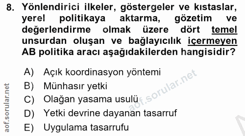 Soru 8