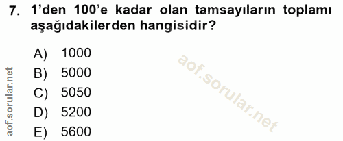 Soru 7