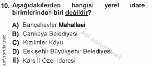 Soru 10
