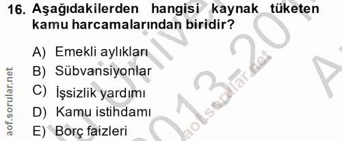 Soru 16