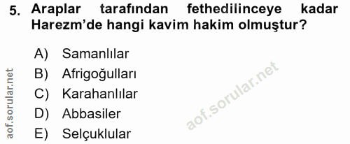 Soru 5