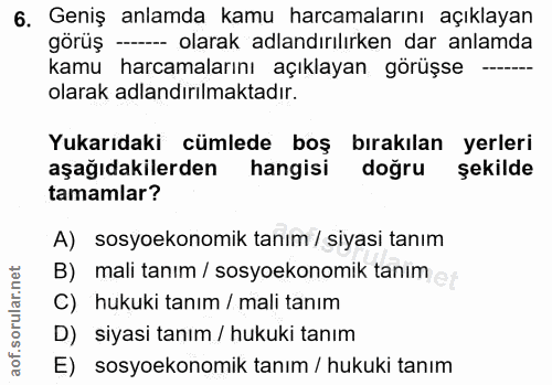 Soru 6