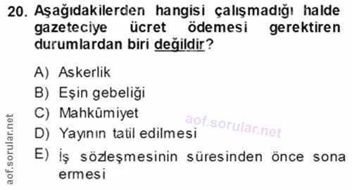 Soru 20