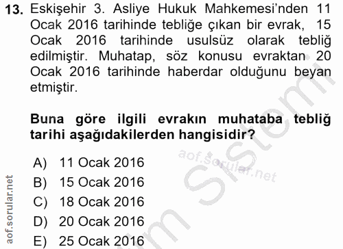 Soru 13