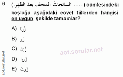 Soru 6
