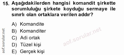 Soru 15