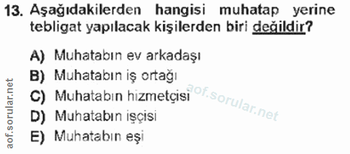Soru 13