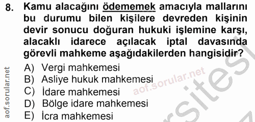 Soru 8