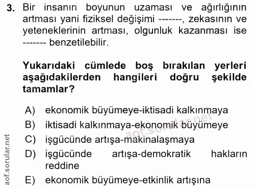 Soru 3
