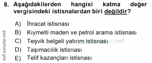 Soru 8