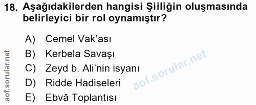 Soru 18