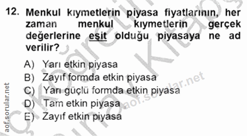 Soru 12