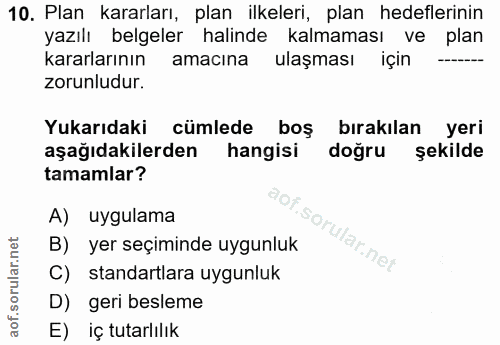 Soru 10