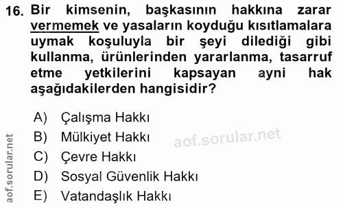 Soru 16