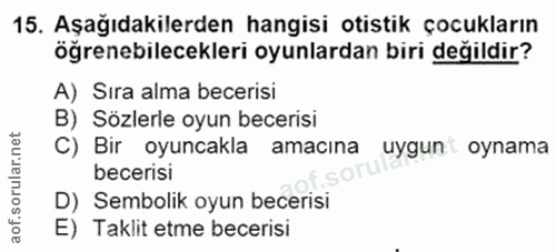 Soru 15